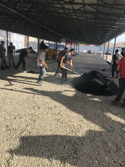 Асфальт Благоустройство территории