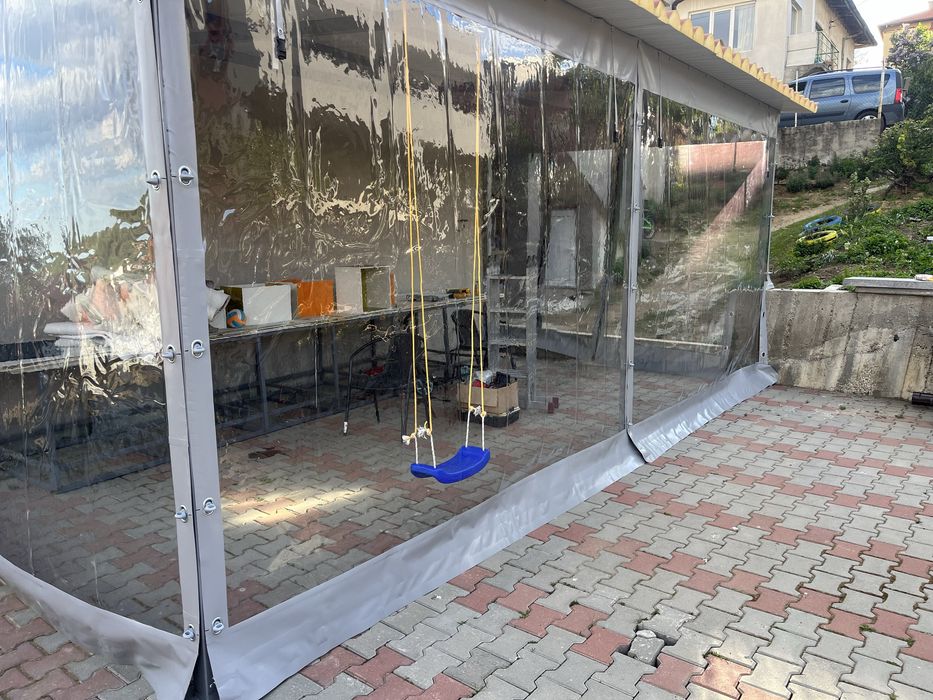 Втроупорни завеси, тенти, бризенти за ремаркета.