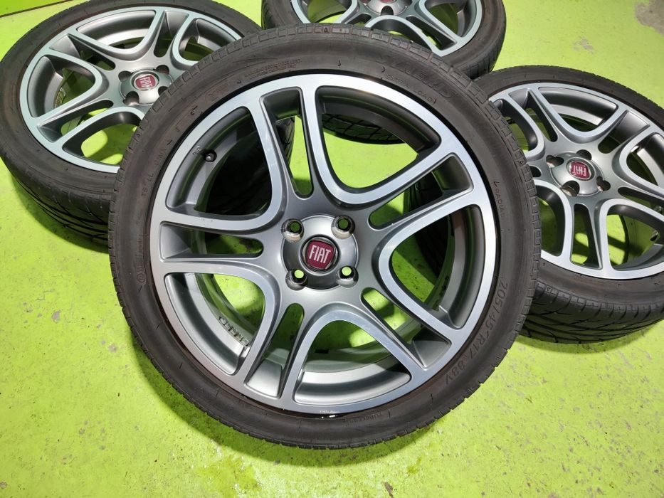 17 4x100 Fiat лети джанти 4х100 фиат