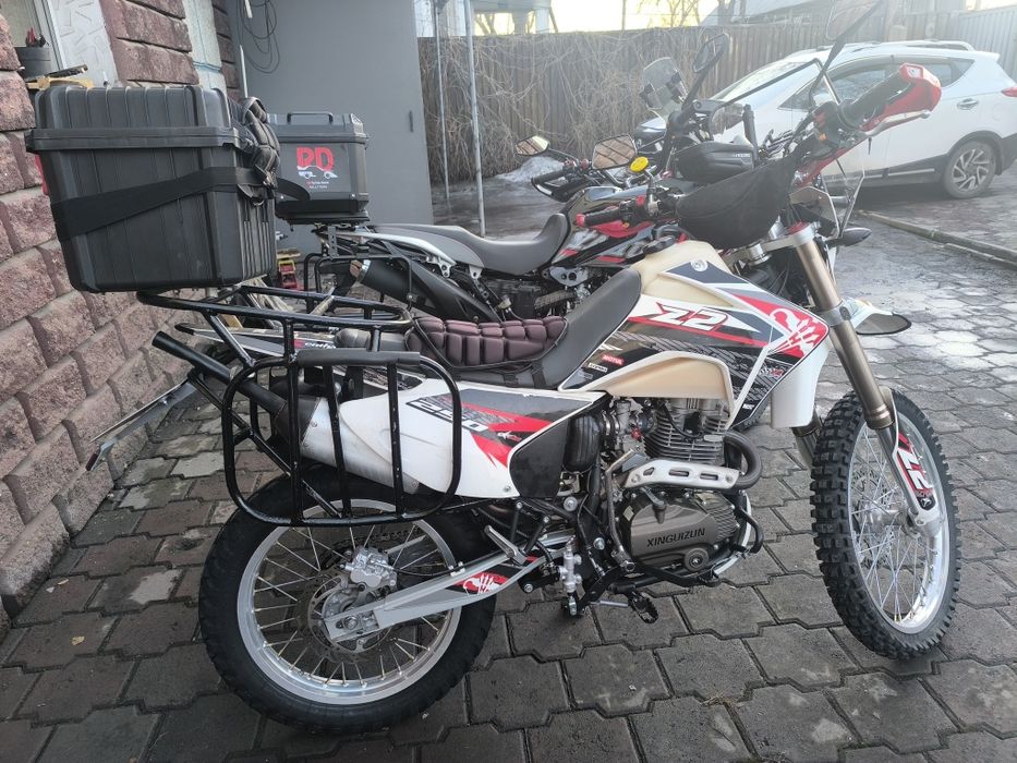 Багажник для эндуро мотоцикла