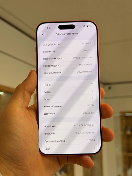 iPhone 17 Pro Max | 256 GB