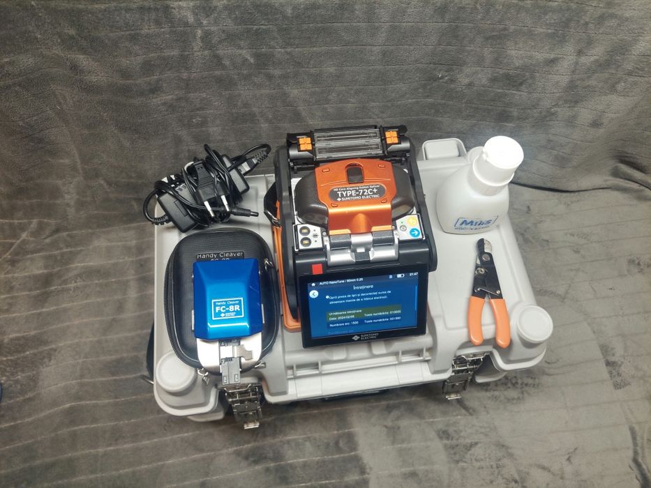 Aparat sudura fibra optica sumitomo 72c + ( Fujikura  > Fitel > Exfo )