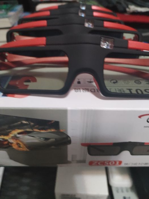 4buc ochelari 3d dlp activ ready optoma !pt videoproiectoare optoma