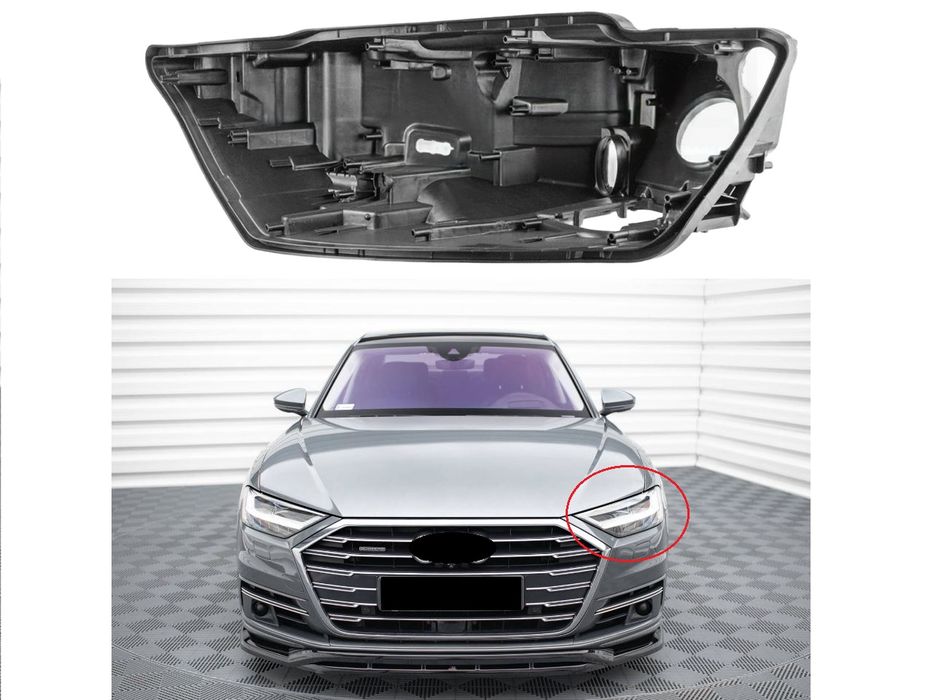 Основа (корпус) за фар на Audi A8 D5 Pre-Face LED