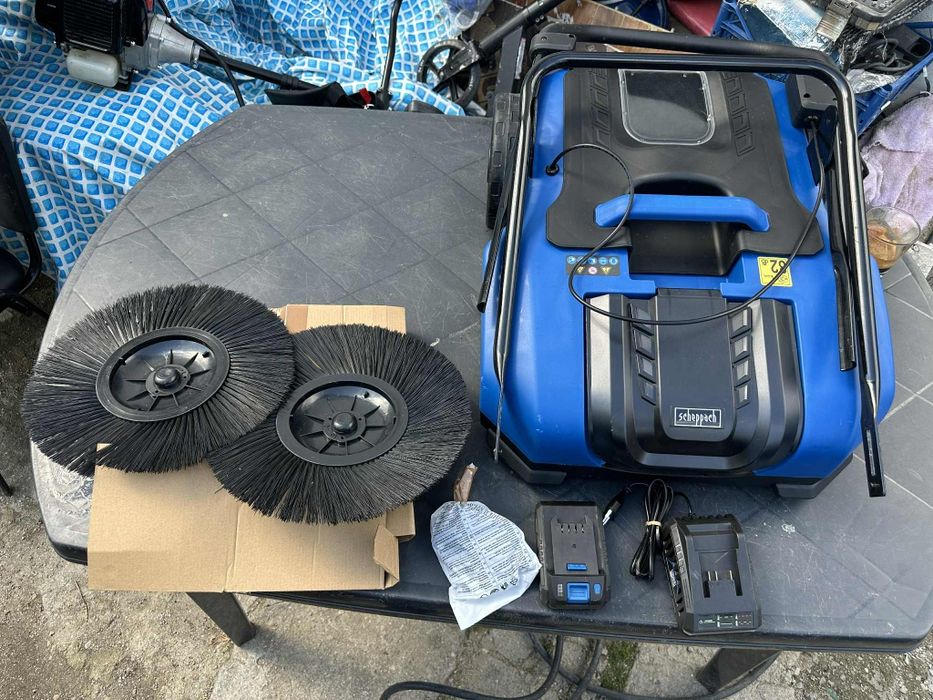 Механична метла Scheppach