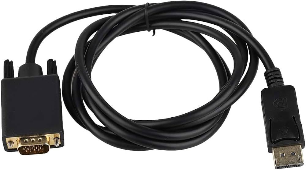 Переходник кабель с VGA на дисплей порт