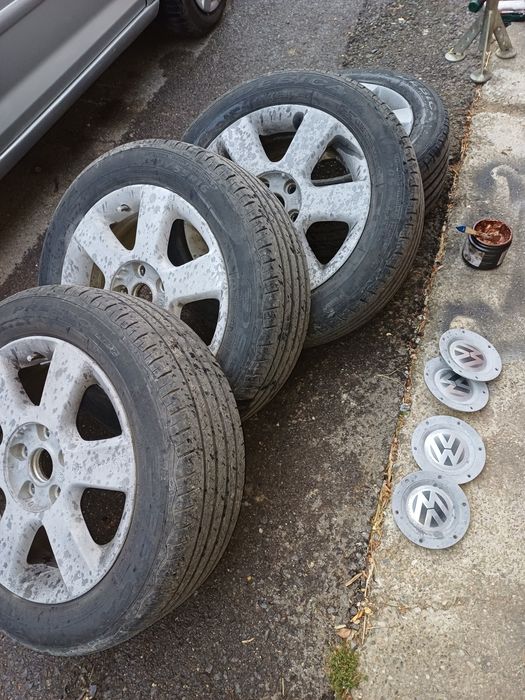 Roti vw  R16 cauciucuri de vara