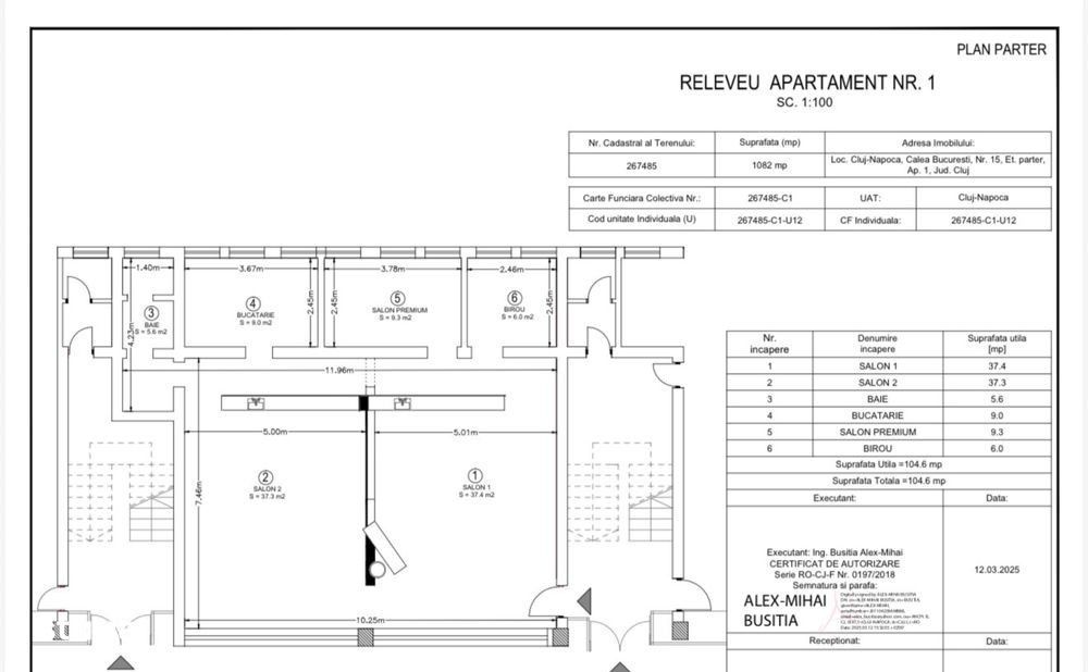 Spatiu comercial de vanzare | Str. Bucuresti | Marasti – zona centra