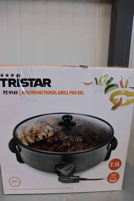 Мултифункционален електрически тиган Tristar 1500W, лек ДЕФЕКТ