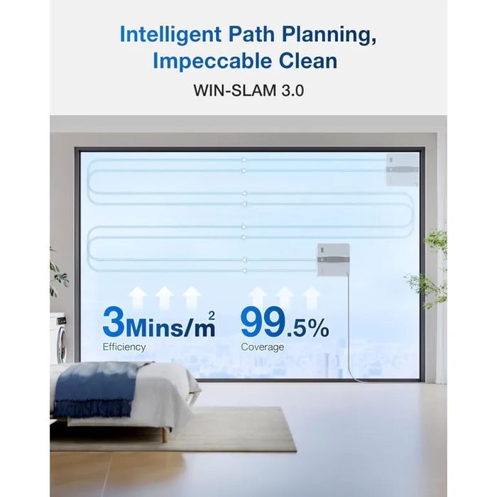Робот за миене на прозорци Ecovacs Winbot Mini WG841-01