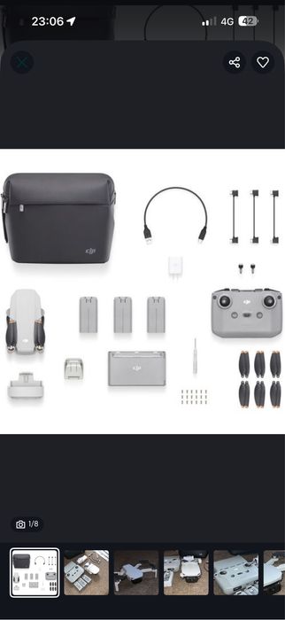 Квадроктер DJI mini 2 combo