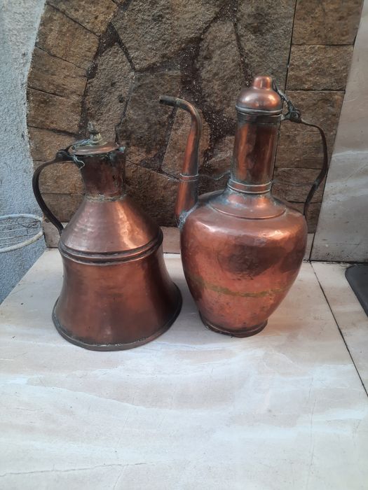 Медна бакърена кана,ибрик