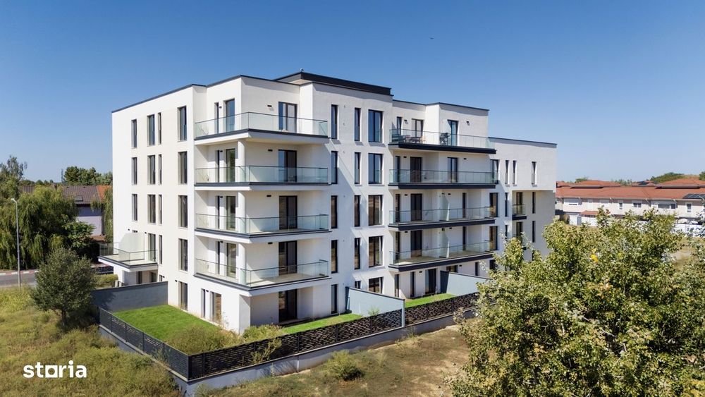 Apartament cu dormitor matrimonial, terasa logie 12 mp, bloc Boutique