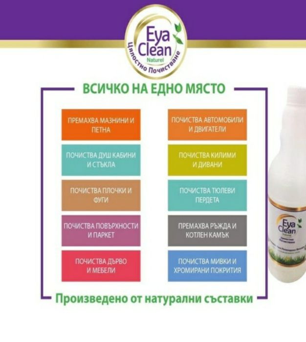 Продавам универсален, екологичен и изцяло натурален почистващ продукт