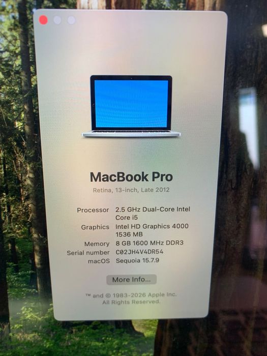 MacBook Pro 13 retina