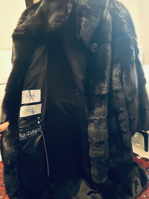 Канадская норковая шуба *NAFA Mink* Греция