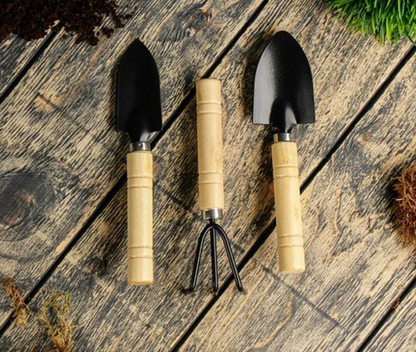 Инструменты для ухода за комнатными растениями / Набор инструментов дл