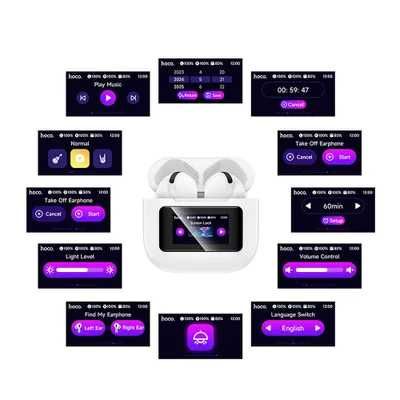 Безжични bluetooth слушалки с тъч скрийн