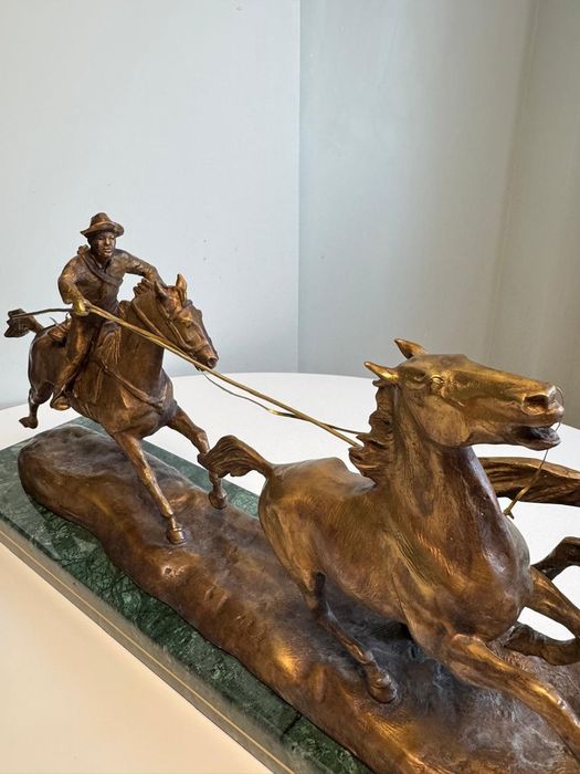 Бронза. Скульптура. Казахи