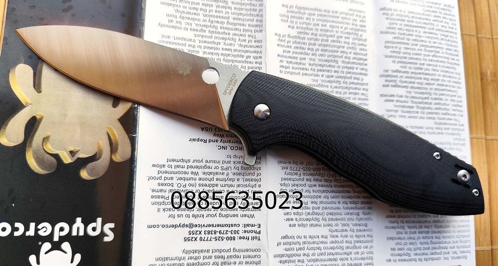 Spyderco C240 Kevin Smock / Brad Southard Positron C195