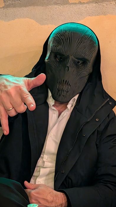 Death face mask 3d