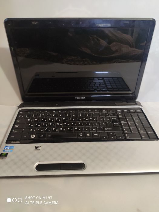 Продам ноутбук toshiba core i5