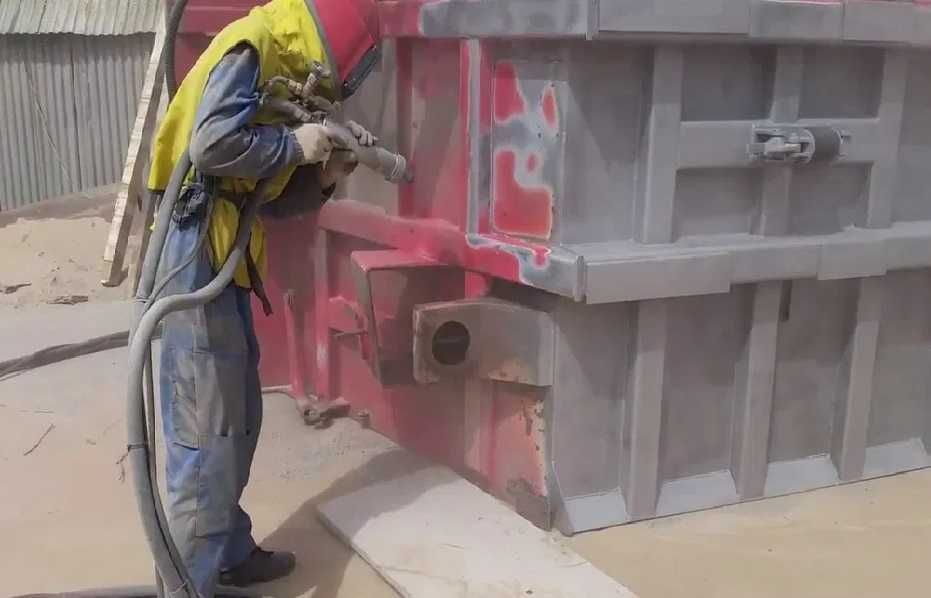 Услуги пескоструйной очистки,