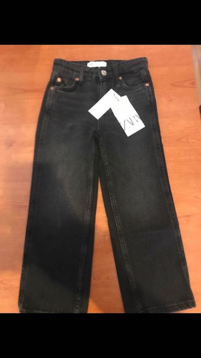 Blugi fetite Zara negri