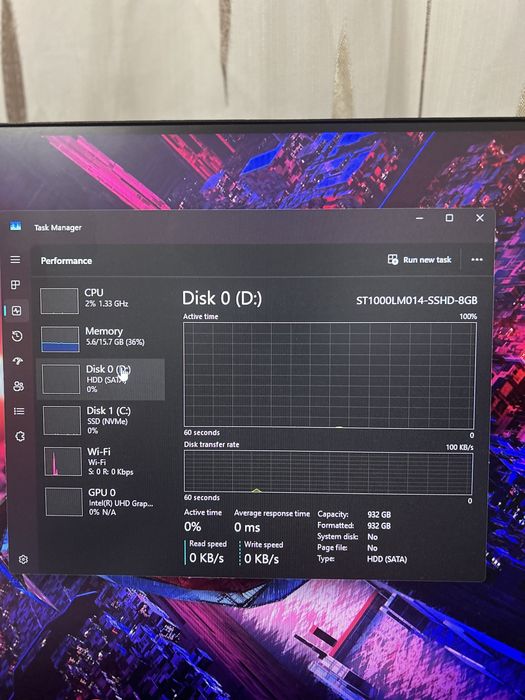 Mini pc | i5gen12 | 16gb ram | ssd 256gb+HDD 1 terra
