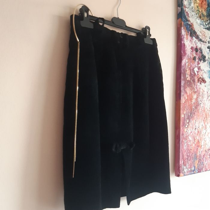 Fusta din catifea naturală S-M