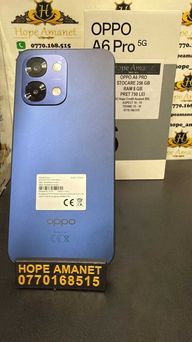 Hope Amanet P3 OPPO A6 PRO 256 GB / 8 GB RAM