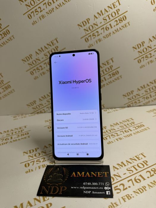 NDP Amanet Braila Redmi Note 14 5G(58217)