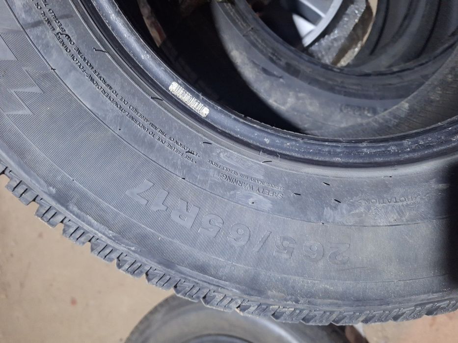 Резина баллоны шины 265×65 ×17