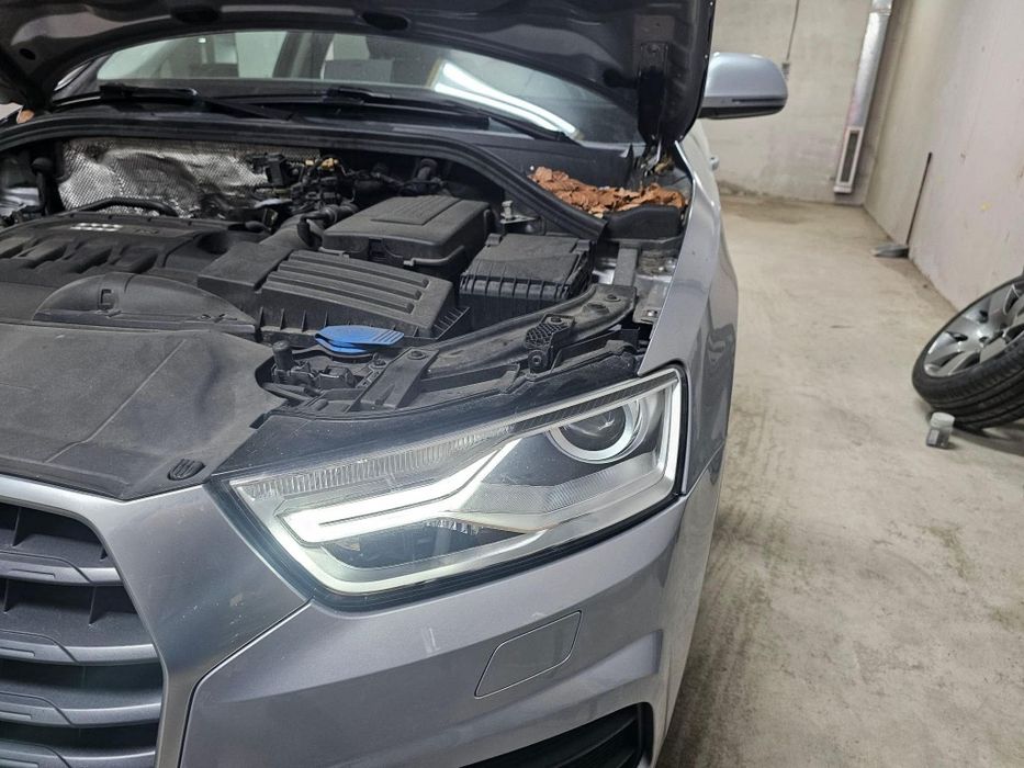 Рециклиране ремонт на LED DRL дневни светлини Audi Q3 remont led ауди