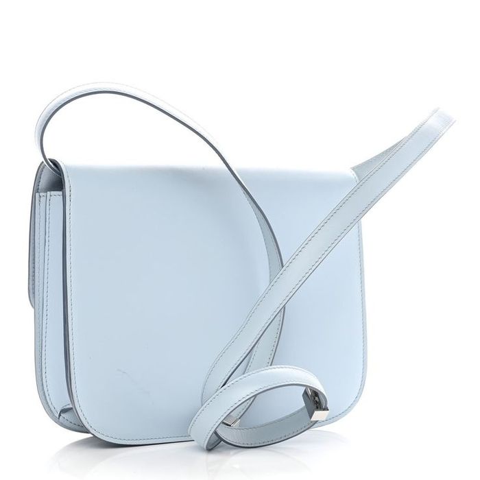 Голубая мини сумка