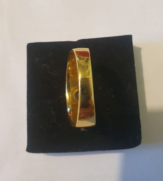 inel/ghiul placat cu Aur