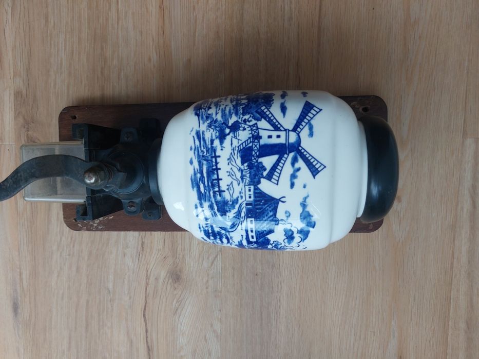 Accesoriu decorațiune înfrumusețare ceramica lemn Olanda Delft 1960