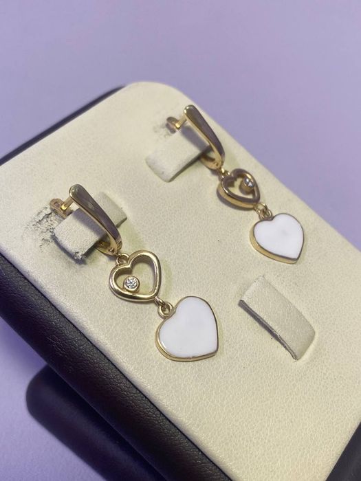 Серьги Chopard из золота/СТ 75050