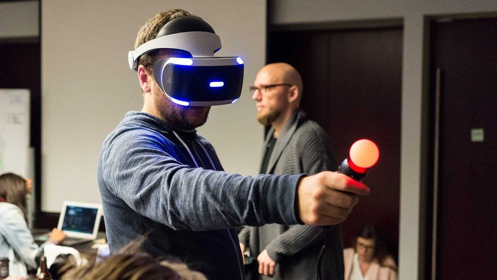 PlayStation VR PS4 Шлем