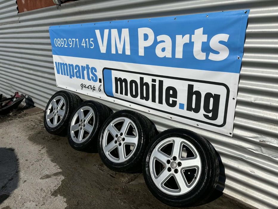 18" джанти 5х112 Audi 8J et43 с всесезонни гуми 235/50/18 дот 2019г