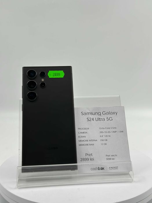 Samsung S24 Ultra 256Gb Garantie 24 luni Cashbox