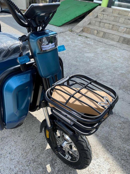 Електрическа Триколка MaXmotors Cargo-LUX 1500W SKY BLUE