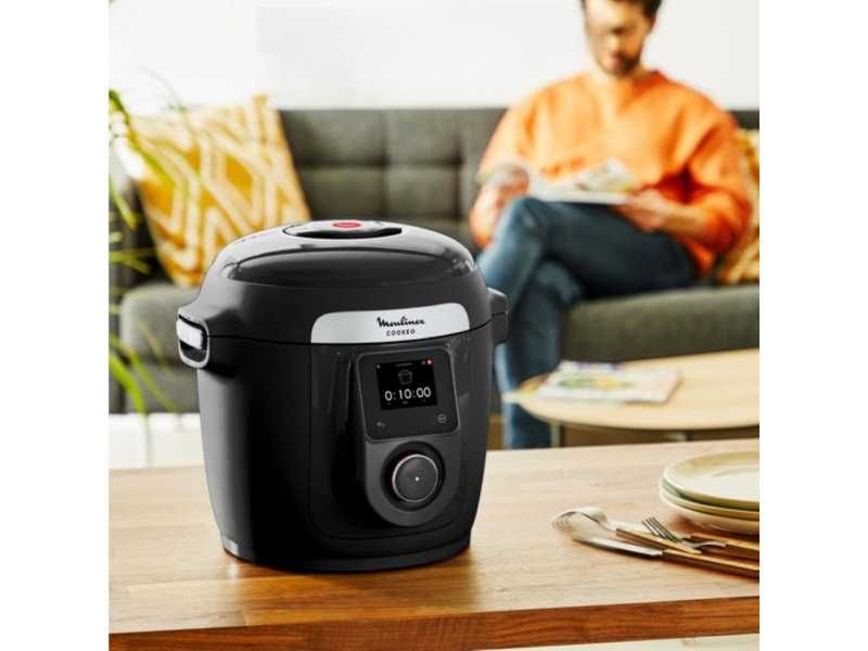 Мултикукър с 10 Режима на Готвене Moulinex Cookeo Wi-Fi CE96G810 6L