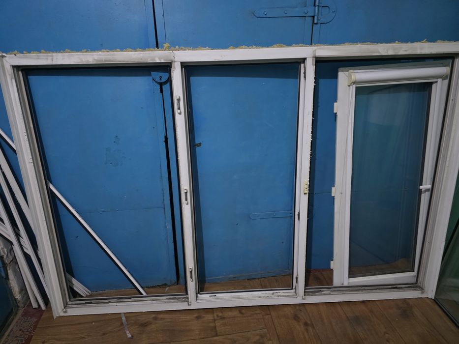 Продам окно пластиковое б/у