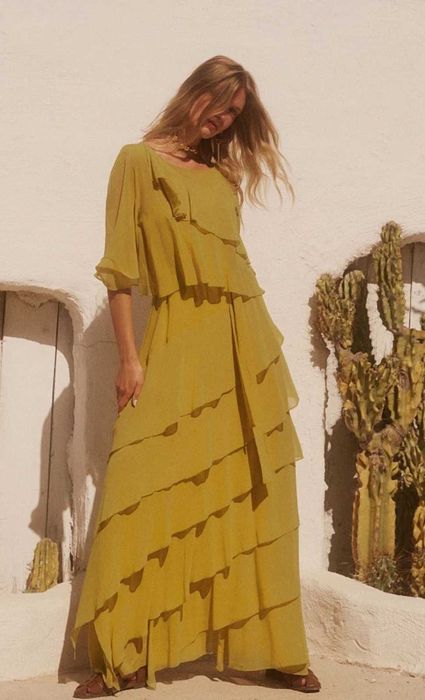 Дълга ефирна рокля BSB