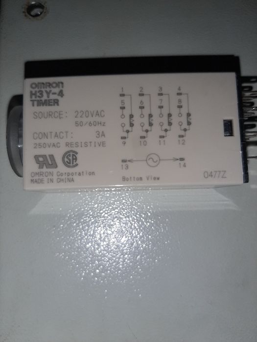 Реле времени таймер Omron