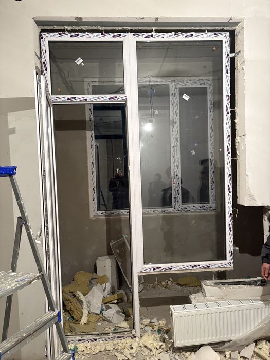 Окно бу от застройщика