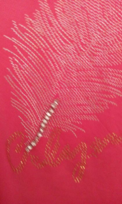 Нарядная трикотажная майка