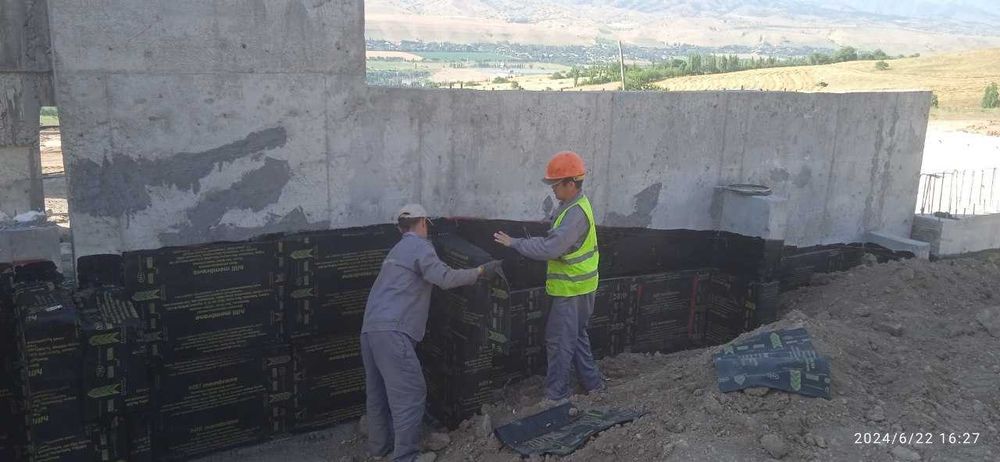 гидроизоляция терасса любой виды киламиз