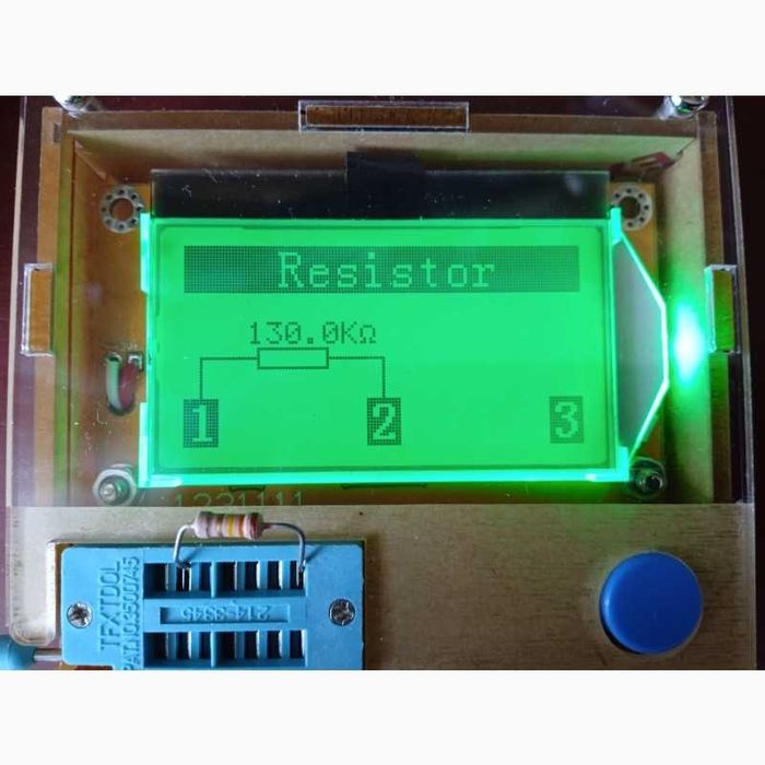 Тестер LCR-T4 английская прошивка RLC, ESR-метр